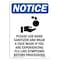 Signmission OSHA, 10" H, Peel & Stick Wall Graphic, 14" x 10", Lndscp, Use Hand Sanitizer Face Mask If Flu Sign OS-NS-RD-1014-L-16784 - alternate 1